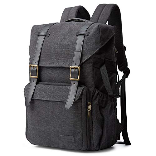 bagsmart Fotorucksack DSLR Kamerarucksack Canvas Diebstahlsicher Wasserabweisend mit...