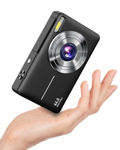 Digitalkamera 1080P FHD Fotokamera 44MP Fotoapparat Digital Kompaktkamera 16X Digitalzoom...