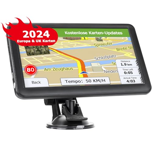 Navigationsgerät 7 Zoll GPS Testsieger 2024