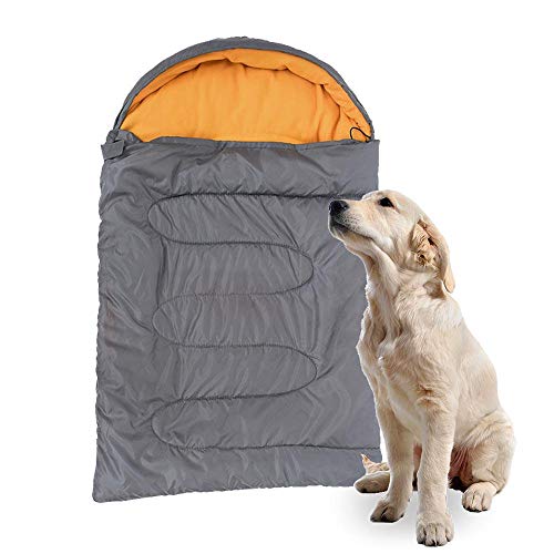 TEEPAO Großer Schlafsack für Hunde, Wasserdichte Pet Outdoor Bett Weiche Zwinger Matte...