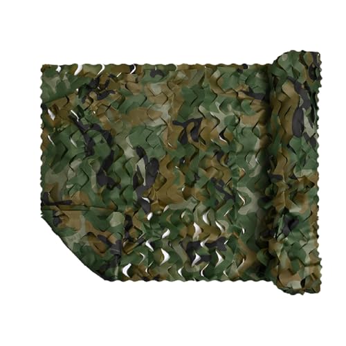 Dhouse Tarnnetz 4m x 6m Camouflage Netz Wald Jagd Camping Sonnenschutz Outdoor...