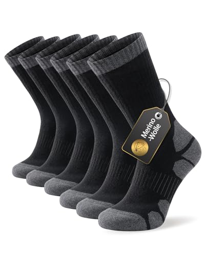 Alaplus Merino Socken Professionell Thermosocken Wandersocken Warme Socken Herren 43-46...