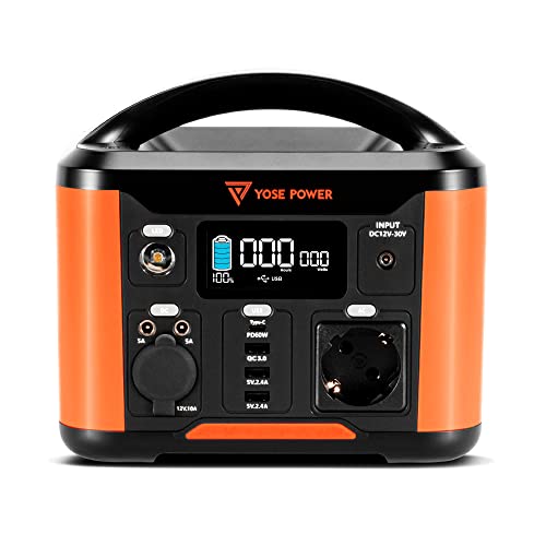 YOSE POWER Portable Power Station 388Wh/300W