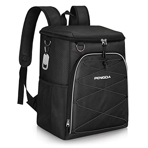 PENGDA 25L Kühlrucksack Kühltasche - 36 Dosen Groß Isoliertasche Wasserdichter...