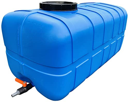 Sterk Plast Wassertank 300 Liter, Frischwassertank mit Zapfhahn, Wassertank aus Kunststoff