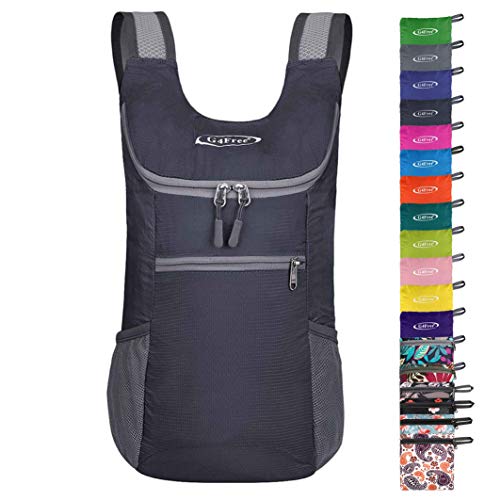 G4Free Faltbarer Rucksack Leichter Tagesrucksack Klein 200g Unisex Packbarer Reiserucksack...