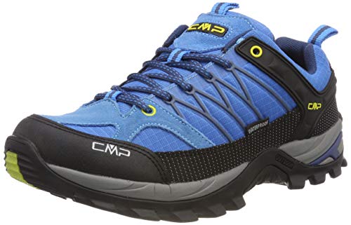 CMP Herren Rigel Low Shoe WP Trekking Shoes, Indigo Marine, 43 EU