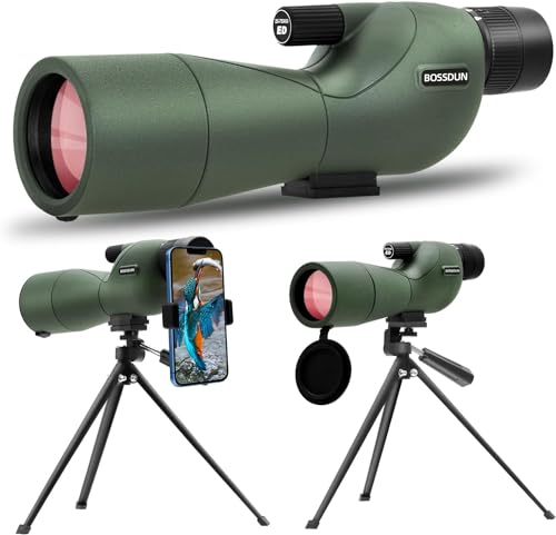 25-75X60 Spektive für Zielschießen, Jagd, Vogelbeobachtung, Wildtierbeobachtung. Low...