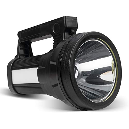 ERAY LED Taschenlampe 15000 Lumen, LED Handscheinwerfer Akku Wiederaufladbar, 10800mAh &...