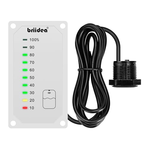 briidea HRWL-01W Frischwassertankanzeige, Füllstandsanzeige für Wassertank mit...