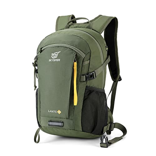 SKYSPER LANTC 20 Leicht Wanderrucksack 20L Klein Rucksack mit Rückenbelüftung...