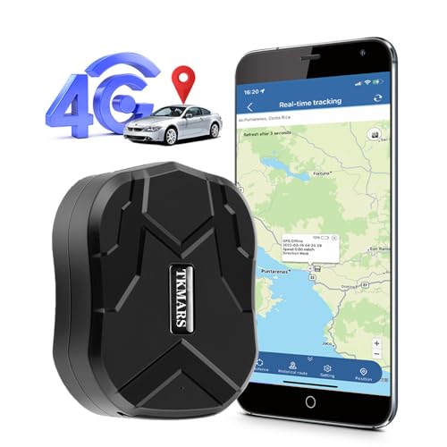 GPS Gerät 4G LTE, stark magnetisch wasserdicht 80 Tage Stand-by mit kostenloser...