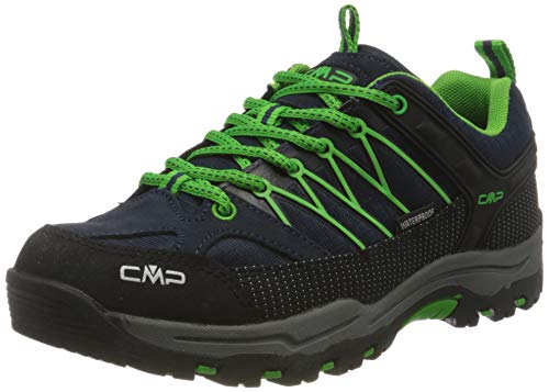 CMP Kids Rigel Low Shoe Wp Trekking-& Wanderstiefel, Blau...