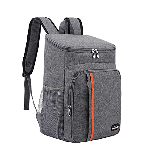 MCXKJ 22L Kühlrucksack Picknicktasche Kühl Rucksack Groß Isoliert Cooler Bag, Männer...