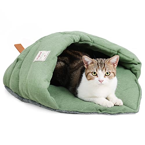 MOLEDINO Katzenschlafsack Weich Kuscheliges Warm katzenbett, Hundeschlafsack Waschbar...