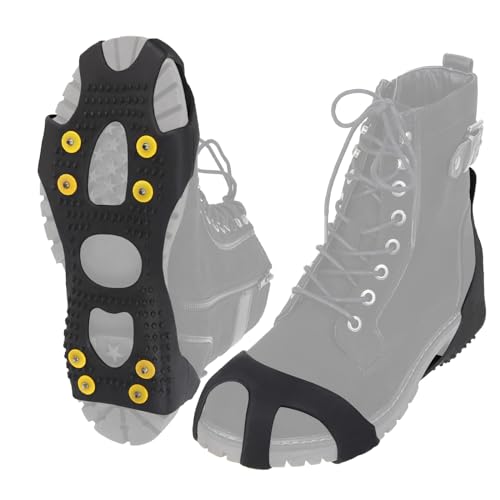 ALPIDEX Anti Rutsch Schuhspikes Größe 35-47 Ersatzspikes Ice Grips Schuhkrallen Schnee...