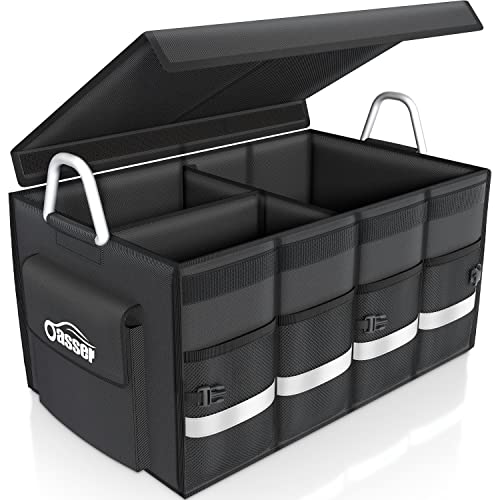 Oasser Kofferraumtasche Kofferraum Organizer mit Deckel Auto Kofferraum Organizer...