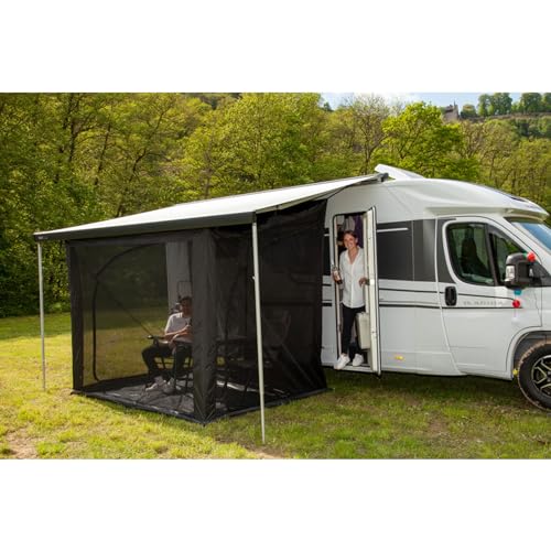Reimo Vorzelt Moskito Free Premium 240/300 Camping Insektenschutz Moskitonetz Zelt für...