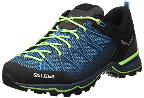 Salewa MS Mountain Trainer Lite Herren Trekking- & Wanderstiefel, Blau (Malta/Fluo Green),...