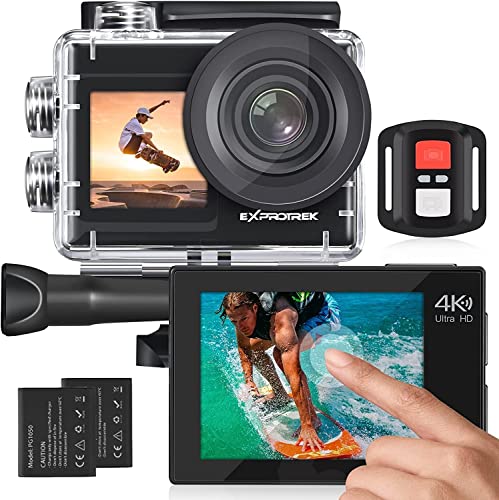 Exprotrek Action Cam 4K Unterwasserkamera