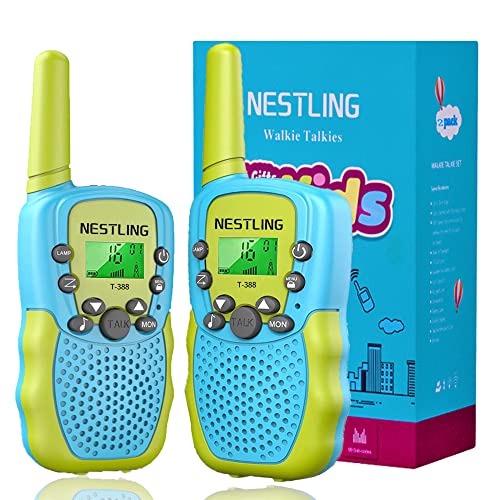 Nestling Walkie-Talkies für Kinder, 8 Kanäle 2-Wege-Radio-Spielzeug mit...