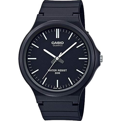 CASIO Unisex ErwachseneArmbanduhr Analog Quarz Harz MW-240-1EVEF