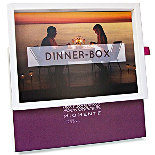Miomente Dinner-Box: Erlebnisdinner-Gutschein - Geschenkidee Erlebnisgutschein