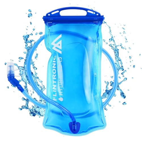 flintronic Trinkblase 1,5L/2L Wasserblase für Trinkrucksack, BPA-freies Wasserblase für...