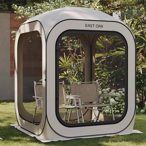 EAST OAK Pop Up Zelt für 1-2 Personen, Mini Pavillon Faltbar, Zelte für Camping, Garten,...