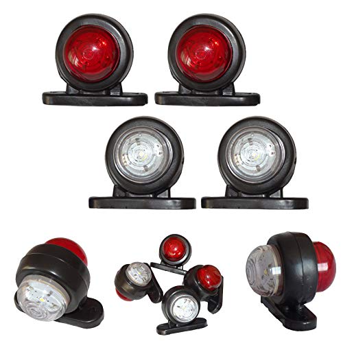 Formplas LED Leuchten 4-Stück-Set: Positionsleuchten LED, Geeignet für LKW, Anhänger,...