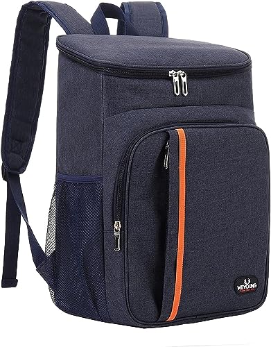 QINGLOU 28L Kühlrucksack Thermo Rucksack Picknickrucksack Kühltasche Groß Isoliert...