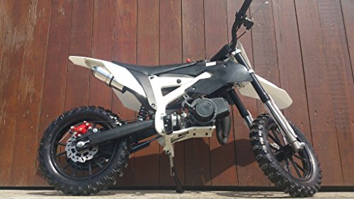 Pocketbike Crossbike Dirtbike 49cc 2 Takt RV-Racing Kinder Motorrad Schwarz