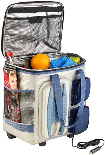 Xcase Thermoelektrische Kühltasche mit Trolley-Funktion, 40 Liter, 12 Volt