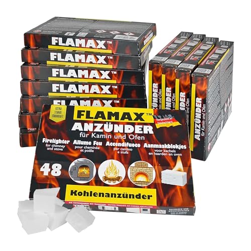 FLAMAX 576x / 1152x Anzündwürfel Kaminanzünder Kohleanzünder Anzünder Würfel...