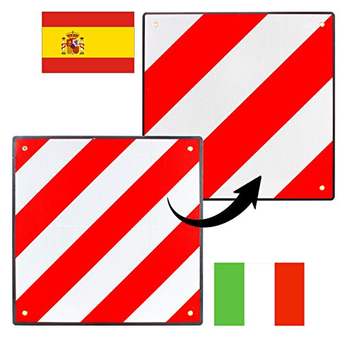 Einfeben Warntafel für Italien und Spanien