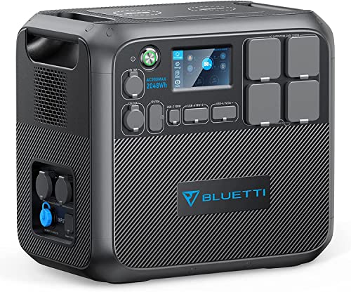 Bluetti AC200MAX Erweiterbare Powerstation, LiFePO4, 2200 W, 2048Wh
