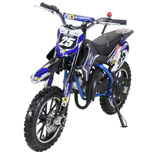 Actionbikes Motors Kinder Crossbike Gepard 2-Takt 49ccm | Bis 35 Km/h - 2 Liter Tank -...