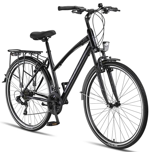 Licorne Bike Premium TrekkingBike in 28 Zoll - Fahrrad für Herren, Jungen, Mädchen und...