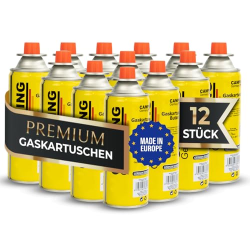 Magnum ® (12x Gaskartuschen 227g ideal für Gaskocher, Gasheizung, Gasbrenner,...