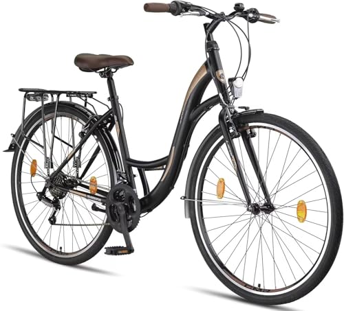 Licorne Bike Stella Premium City Bike in 24,26 und 28 Zoll - Fahrrad für Mädchen,...