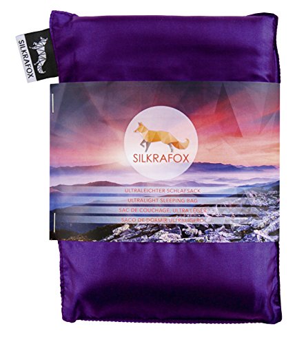 Silkrafox ultraleichter Seidenschlafsack