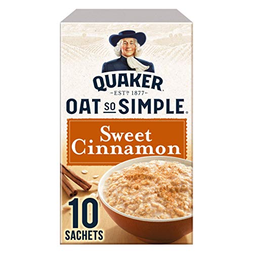 Quaker instant Oatmeal Sweet Cinnamon