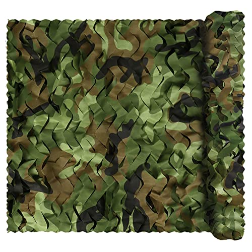 Sensong Tarnnetz Camouflage Netz Woodland 1.5 x 2 M Armee Tarnung Net für Deko...