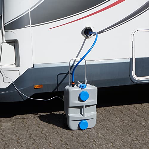 Generisch rollbarer Wassertank mit 12 Volt Pumpe