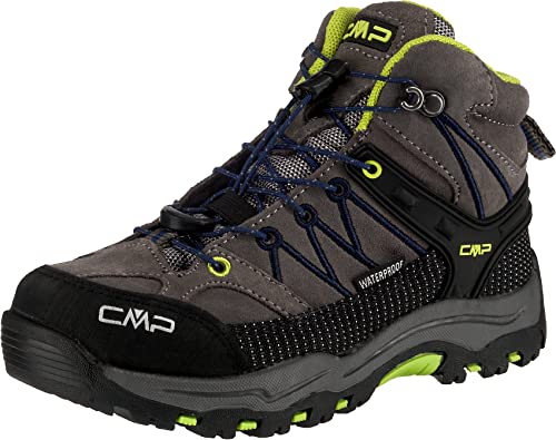 CMP Kids Rigel Mid Shoe Wp Trekking-Schuhe, Graffite Marine,...