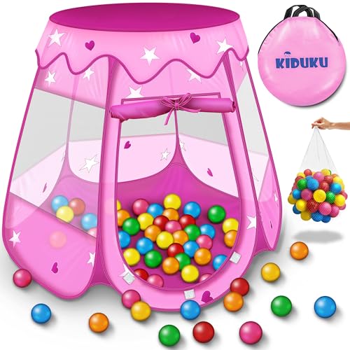 KIDUKU Kinderspielzelt + 100 Bälle + Tasche