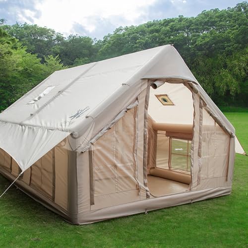 TentHome Aufblasbare Zelte Camping Wasserdicht Glampingzelt Familienzelt Stehhöhe...
