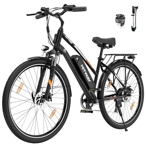 HITWAY E Bike 28 Zoll, Elektrofahrrad Pedelec für Damen und Herren, E-Fahrrad mit 36V...