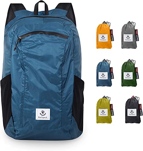 4Monster Faltbarer Rucksack Ultra Leicht, Unisex Tagesrucksack Outdoor, Wasserdichter...