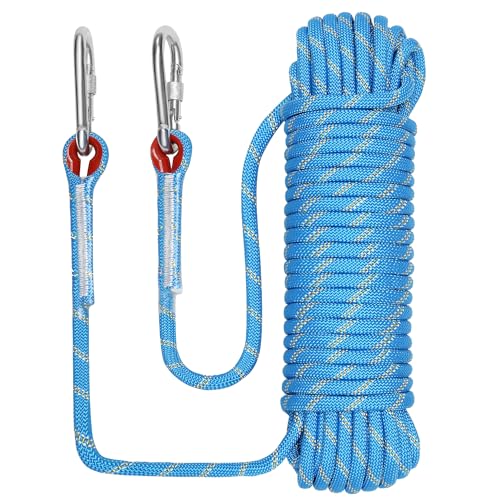 NorthPada 10 mm x 20 Meter Seil Kletterseil Schiffsseil Ankerseil Bootsseil Abseilseil...